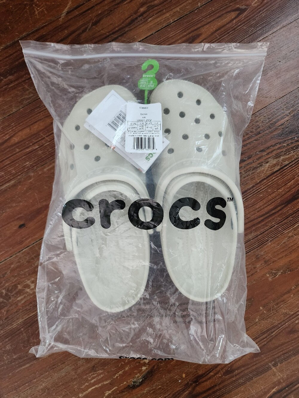 NEW! Crocs Classic Clogs in Bone